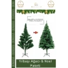 #NoelPaketi Yılbaşı Çam Ağacı Ev Ofis Dekorasyonu Kaliteli Sık Dallı Noel Paketi 150 Cm 220 Dal