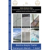 #İzolasyonBandı Mavi Su Geçirmez Çok Amaçlı Güçlü Yapıştırma Tamir İzolasyon Bandı 48mm x 10m - 1 Adet