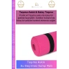 #KampMatı Taşıma Askılı Dayanıklı Konforlu Yoga Çift Taraflı Çadır Uyku Yer Minderi 10mm Kamp Matı
