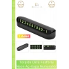 #FosforluNumaratör Araç İçi Mıknatıslı Telefon Numarası Yazma Paneli Şık Fosforlu Neon Aç Kapa Numaratör