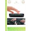 #FosforluNumaratör Araç İçi Mıknatıslı Telefon Numarası Yazma Paneli Şık Fosforlu Neon Aç Kapa Numaratör