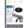 #KorumaFitili Esnek Dayanıklı Kauçuk Metal Klipsli Araç Kapı Bagaj Kenar Darbe Koruma Fitil Şeridi