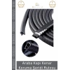 #KorumaFitili Esnek Dayanıklı Kauçuk Metal Klipsli Araç Kapı Bagaj Kenar Darbe Koruma Fitil Şeridi