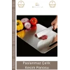 #KesmePanosu Paslanmaz Çelik Dayanıklı Hijyenik Kaymaz Yüzey Profesyonel Modern Meyve Et Kesim Panosu