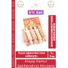 #OyunMerdanesi Kayın Ahşap 5li Set Oyun Hamuru Aktivite Eğitici Oyuncak Motor Beceri Bebek Çocuk Merdane 5li Set