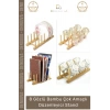 #AhşapStand Bambu Ahşap Mutfak Tabaklık Tabak Bardak Kurutmalık Ofis Amaçlı Düzenleyici 8 Gözlü Stand