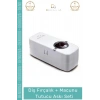 #FırçalıkSeti Otomatik Diş Macunu Sıkacağı Hijyenik Banyo Vantuzlu 5 Adet Fırçalık Askı Seti