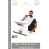 #TıraşÖrtüsü Vantuzlu Pratik Ev Tipi Kıl Toplama Önlüğü Apronu Saç Sakal Kesme Beyaz Tıraş Örtüsü