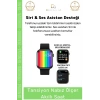 #AkıllıSaat Premium T500 Plus Ips Ekran Sağlık Sensörlü Ios Android Uyumlu Tansiyon Nabız Ölçer Akıllı Saat