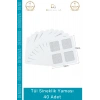 #SineklikYaması Ekonomik Pratik Dayanıklı Yapışkanlı Tamir Filesi Kapı Onarım Seti Tül Sineklik Yaması