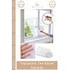 #YapışkanlıSineklik Pratik Pencere Tülü Haşere Kovucu Dayanıklı İnce Gözenekli Yapışkanlı Tek Kanat Sineklik