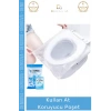 #KlozetPoşeti Hijyenik Tek Kullanımlık Seyahat Tipi Koruyucu Pratik Steril Klozet Kapağı Poşeti 50 Adet