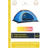 #KampÇadırı Su Geçirmez Hafif Sineklikli Pratik Festival Tipi Kolay Kurulum 23 Kişilik Kamp Çadırı