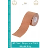 #IsılBandı Kırmızı Kore Ginsengi Gümüş İyonları Bel Boyun Sırt Glukozamin Isıl Bandı 5cm