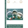 #Vantilatör 3 Kademeli Pastel Renk Taşınabilir USB Sessiz Esnek Hafif Şarjlı Boyun Fanı Vantilatör
