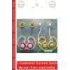 #Vantilatör Kuromi Taşınabilir USB Esnek 2 Kademe Portatif şisel Hafif Şarjlı Boyun Fanı Vantilatör