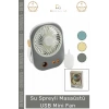 #MiniFan Su Spreyli Şarj Edilebilir Buharlı 3 Kademeli Taşınabilir Ergonomik Masaüstü USB Mini Fan