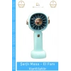 #Vantilatör Şarjlı 3 Kademeli Taşınabilir Mini Sessiz Güçlü Motorlu Şık Tasarım Masa El Fanı Vantilatör
