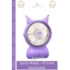 #Vantilatör Taşınabilir Sessiz Mini Ofis Seyahat Ergonomik Kademeli Şarjlı Masa El Fanı Vantilatör