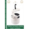 #ÇadırLambası 300W Şarjlı Su Geçirmez Profesyonel Güçlü Taşınabilir LED 10 Modlu Kamp Çadır Lambası