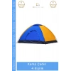 #KampÇadırı Su Geçirmez Pratik Kurulumlu Dayanıklı Geniş İç Hacimli Oxford Kamp Çadırı 4 Kişilik