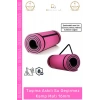 #KampMatı Pilates Yoga Fitness Spor Minderi Kaymaz Taban Taşıma Askılı Konfor Serisi 16mm Kamp Matı