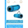 #YogaMatı Taşıma Askılı Kaymaz Pilates Yoga Kamp Spor Fitness Konfor Meditasyon Minderi 10 mm Mat