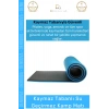 #YogaMatı Taşıma Askılı Kaymaz Pilates Yoga Kamp Spor Fitness Konfor Meditasyon Minderi 10 mm Mat
