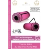 #KampMatı Taşıma Askılı Dayanıklı Konfor Pilates Kaymaz Kamp Matı Yer Minderi 10 mm
