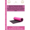 #KampMatı Taşıma Askılı Dayanıklı Konfor Pilates Kaymaz Kamp Matı Yer Minderi 10 mm
