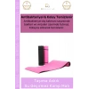 #KampMatı Kaymaz Pilates Yoga Aerobik Fitness Taşıma Askılı Konforlu Kamp Matı Yer Minderi 6,5mm