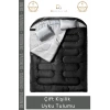 #UykuTulumu Suya Dayanıklı Termal Dolgulu Geniş Kesim Kamp Outdoor Konforlu Çift Kişilik Uyku Tulumu