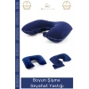 #BoyunYastığı Ergonomik Konforlu Araç Boyun Destek Pratik Şişirilebilir Boyun Şişme Seyahat Yastığı