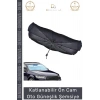 #OtoGüneşlik Araba Oto Isı Yalıtımlı UV Korumalı Katlanabilir 10 Kaburgalı Ön Cam Güneşlik Şemsiye