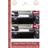 #OtoDekor İç Trim Galvanik Şerit Pano Süsleme Esnek PVC Lüks Aksesuar Araba Dekorasyon 5 Metre