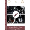 #OtoAksesuar Araç İçi Organizer İkili Set Premium Araba Eşya Saklama Koltuk Arası Düzenleyici Bordo