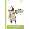 #PazarArabası Pratik Fonksiyonel Tekerlekli Alışveriş Taşıma Çantası Kamp Katlanabilir Pazar Arabası