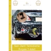 #TemizlemeFırçası Sarı Ergonomik Saplı Profesyonel Oto Bakım Ürünü Güçlü Sert Kıllı Jant Temizleme Fırçası