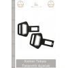 #OtoAksesuar Araç Aksesuarı Metal 2 Adet Formlu Sağlam Kemer Tkası Tasarımlı Açacak