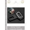#OtoAksesuar Araç Aksesuarı Metal 2 Adet Formlu Sağlam Kemer Tkası Tasarımlı Açacak