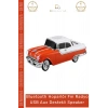 #NostaljikHoparlör Ultratekno WS598BT Pontiac 1955 Nostaljik Bluetooth Radyo USB Aux Destekli Speaker