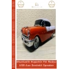 #NostaljikHoparlör Ultratekno WS598BT Pontiac 1955 Nostaljik Bluetooth Radyo USB Aux Destekli Speaker