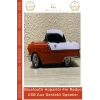 #NostaljikHoparlör Ultratekno WS598BT Pontiac 1955 Nostaljik Bluetooth Radyo USB Aux Destekli Speaker