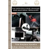 #AraçİçiAskı Araç İçi Koltuk Başlık Kancası ABS Dayanıklı Pratik Askı Çanta Arkası Telefon Tutucu Askılık