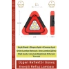 #ReflujLamba ABS Şarjlı USB Lityum Pil 25W Sarı Kırmızı 180 Döner Saplı Refluj Araba Oto Lambası