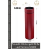 #LedTermos Çelik Sızdırmaz Filtreli Dokunmatik Akıllı Isı Göstergeli Dijital Led Termos 500 Ml