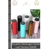 #LedTermos Çelik Sızdırmaz Filtreli Dokunmatik Akıllı Isı Göstergeli Dijital Led Termos 500 Ml