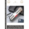 #ÇelikTermos Çelik Termos Vakumlu Isı Koruyan Kamp Outdoor Bardaklı Set Çanta Hediyeli 550 Ml