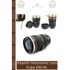 #TermosBardak Objektif Tasarımlı Paslanmaz Çelik 300 ml Siyah Kaliteli Kahve Çay Termos Mug Bardak