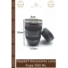 #TermosBardak Objektif Tasarımlı Paslanmaz Çelik 300 ml Siyah Kaliteli Kahve Çay Termos Mug Bardak